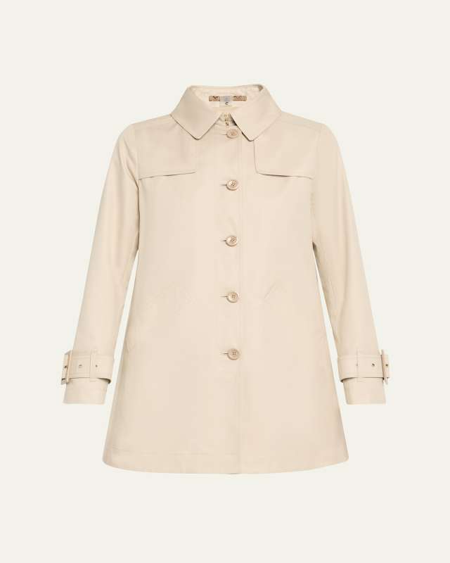 Delon Cotton A-Line Jacket
